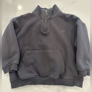 Zara boys toddler Quarter-Zip Sweatshirt size 2T